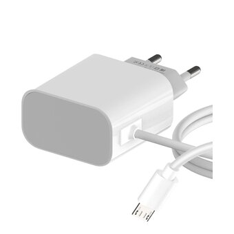  СЗУ Maxvi CHL-240M 2.4A, with microUSB cable, white 
