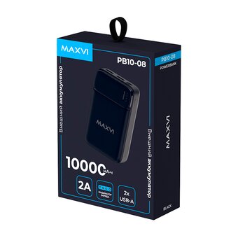  Внешний аккумулятор Maxvi PB10-08 10000мАч 