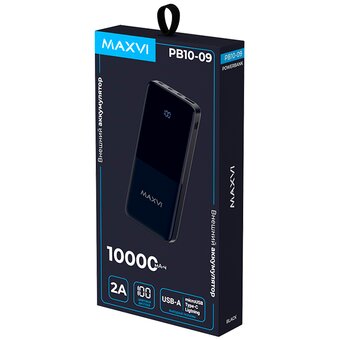  Внешний аккумулятор Maxvi PB10-09 10000мАч 