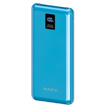  Внешний аккумулятор Maxvi PB10-11 10000мАч blue 