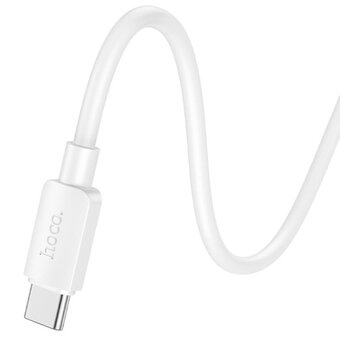  Дата-кабель Hoco X96 hyper 60W fast charging data cable type-c tp type-c white 