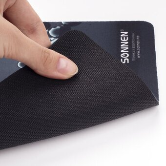  Коврик для мыши Sonnen 513290 Drops, резина + ткань, 220х180х3мм 