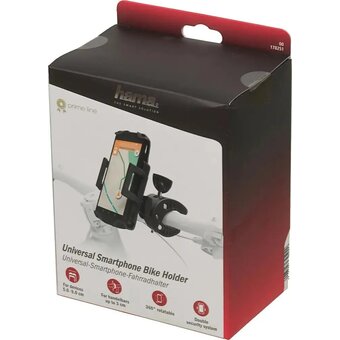  Держатель для смартфонов HAMA Bike Holder 00178251 черный 