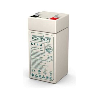  Батарея для ИБП Контакт КТ 4-4 (KNTKT0400040S48) 4В 4Ач 