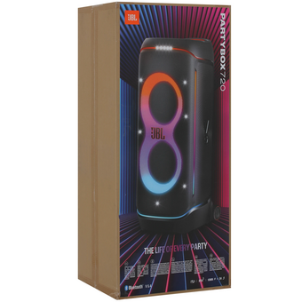  Минисистема Hi-Fi JBL PartyBox 720 черный/оранжевый 