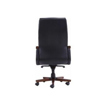  Кресло руководителя HAWASAN Overlord EX-770 (532934) натуральная кожа, черное 