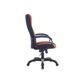  Кресло игровое BRABIX Premium Rapid GM-102 (532420) экокожа/ткань, черно/оранжевое 