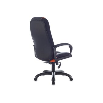  Кресло игровое BRABIX Premium Rapid GM-102 (532420) экокожа/ткань, черно/оранжевое 