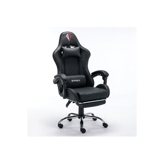  Кресло игровое BRABIX Dexter GM-135 (532800) экокожа, черное 