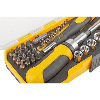  Набор отверток FIT 56385 в компл. 41 предмет жесткий кейс 