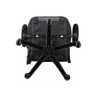  Кресло игровое BRABIX GT Racer GM-100 (531819) ткань, экокожа, черное/коричневое 