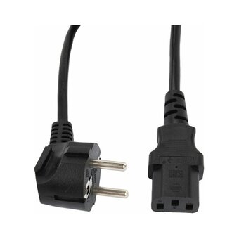  Кабель питания SONNEN 513563 1,8м, черный 