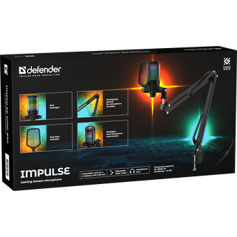  Микрофон DEFENDER Impulse GMC 650 64665 