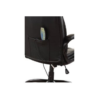  Кресло руководителя BRABIX Bliss MS-004 (532522) экокожа, черное 