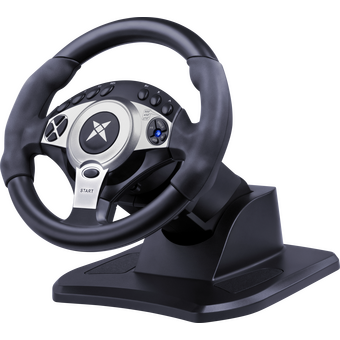  Руль DEFENDER Glazer (64066) черный PC/PS/Xbox/Switch, педали 