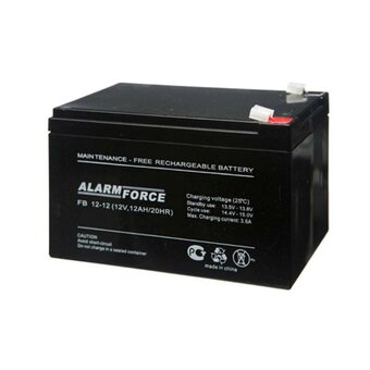  АКБ для ИБП 12В 12Ач AlarmForce FB 12-12, 3.05 kg, 151*98*98(102) mm 