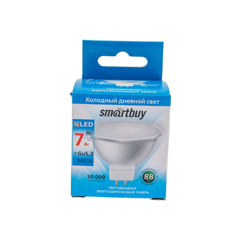  Светодиодная LED-лампа Smartbuy SBL-GU5_3-07-60K-N 