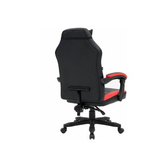  Кресло игровое CROMEX Start GM-105 (532957) экокожа, черное/красное 