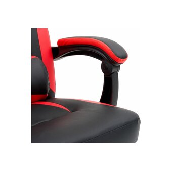  Кресло игровое CROMEX Start GM-105 (532957) экокожа, черное/красное 