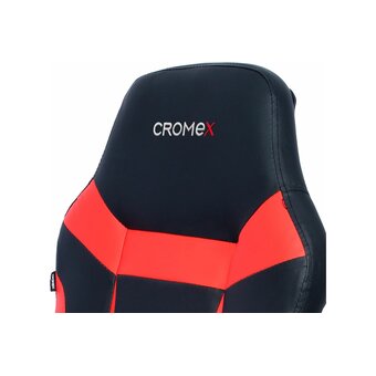  Кресло игровое CROMEX Start GM-105 (532957) экокожа, черное/красное 