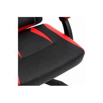  Кресло игровое CROMEX Start GM-105 (532957) экокожа, черное/красное 