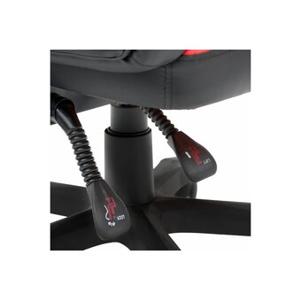  Кресло игровое CROMEX Start GM-105 (532957) экокожа, черное/красное 