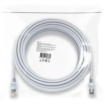  Ethernet кабель DEFENDER RJ45-20 (87403) Cat 5E, UTP, AWG24, PVC, 20м 