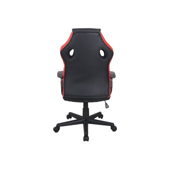  Кресло игровое BRABIX Fighter GM-008 (532506) экокожа, черное/красное 