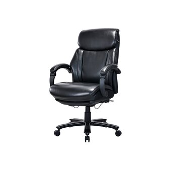  Кресло руководителя HAWASAN Voyager HD-010 (532971) экокожа, черное 