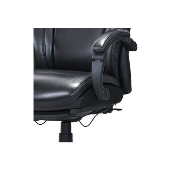  Кресло руководителя HAWASAN Voyager HD-010 (532971) экокожа, черное 