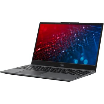  Ноутбук iRU Tactio 15PHR (2150145) 15.6", IPS, AMD Ryzen 5 7430U 2.3ГГц, 6-ядерный, 8ГБ 256ГБ SSD, AMD Radeon Graphics, Windows 11 Pro, черный 