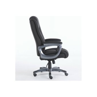  Кресло руководителя BRABIX Premium Solid HD-005 (531822) ткань, черное 