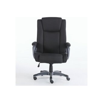  Кресло руководителя BRABIX Premium Solid HD-005 (531822) ткань, черное 