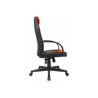  Кресло игровое BRABIX Game GM-017 (532642) экокожа/ткань, черное/красное 