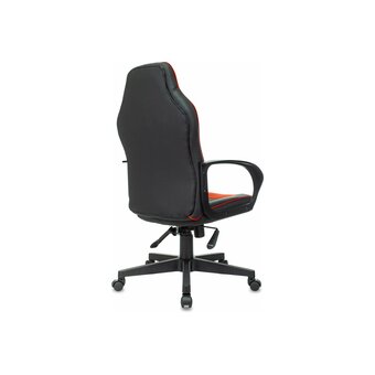  Кресло игровое BRABIX Game GM-017 (532642) экокожа/ткань, черное/красное 