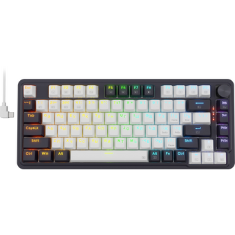  Клавиатура REDRAGON Ucal Pro 72008 RGB бел/черн 
