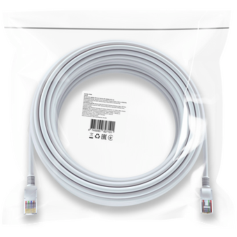  Ethernet кабель DEFENDER RJ45-05 (87404) Cat 5E, UTP, AWG24, PVC, 5м 