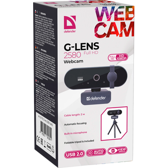  Web-камера DEFENDER G-lens 2580 (63118) 