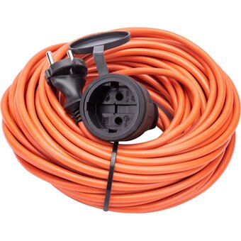  Удлинитель силовой Эра UPx-1-2x1-20m-IP44 (Б0046806) 1розет. 20м оранжевый 