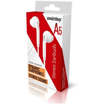  Наушники SMARTBUY SBE-202K A5 белый 