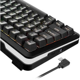  Клавиатура беспроводная REDRAGON Flekact Pro RU (72535) черн 