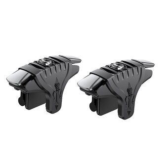  Игровой триггер для смартфона BOROFONE BG2 Spartan mobile game button (черное серебро) 