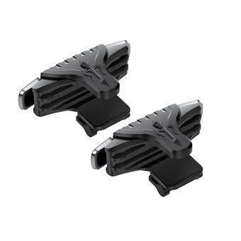  Игровой триггер для смартфона BOROFONE BG2 Spartan mobile game button (черное серебро) 