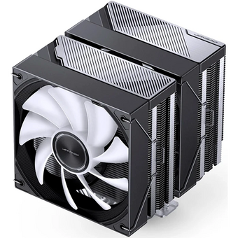  Кулер JONSBO CA80 Black LGA1851/1700/1200/115X/AM5/AM4 (TDP 260W, PWM, 120mm ARGB LED Fan + 120mm Black Fan, 6 тепловых трубок, медная база, 