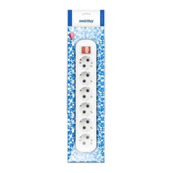  Удлинитель Smartbuy SBE-16-6-07-ZS 