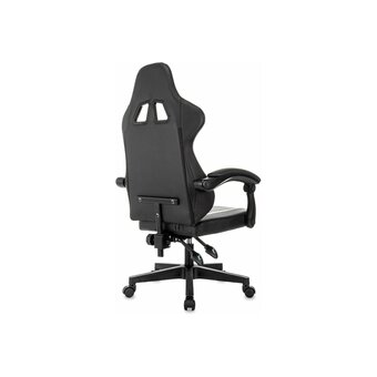  Кресло игровое BRABIX Shooter GM-123 (533191) экокожа, черное/белое 