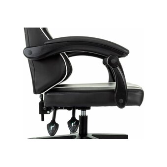  Кресло игровое BRABIX Shooter GM-123 (533191) экокожа, черное/белое 