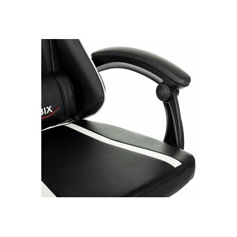  Кресло игровое BRABIX Shooter GM-123 (533191) экокожа, черное/белое 