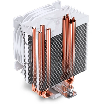  Кулер JONSBO CR-1400 E ARGB White LGA1851/1700/1200/115X/AM5/AM4 (TDP 160W, PWM, 92mm ARGB LED Fan, 4 тепловые трубки, 4-pin, белый) Retail 