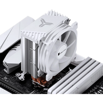  Кулер JONSBO CR-1400 E ARGB White LGA1851/1700/1200/115X/AM5/AM4 (TDP 160W, PWM, 92mm ARGB LED Fan, 4 тепловые трубки, 4-pin, белый) Retail 